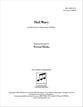 Hail Mary Unison choral sheet music cover